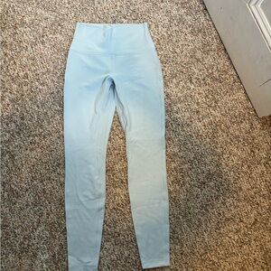 lululemon athletica High-Waist Pastel Blue Jeggings